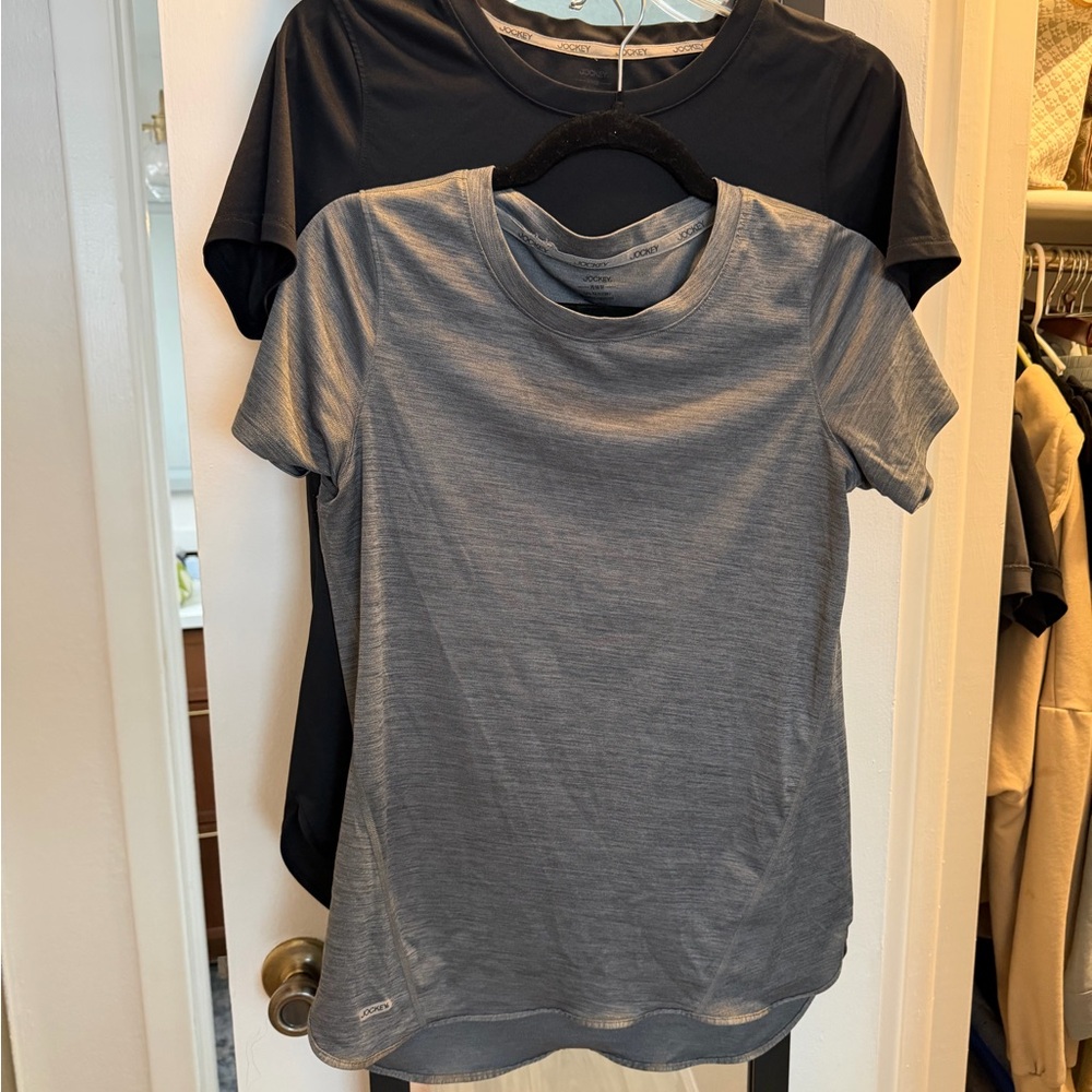 Jockey Women’s Short-Sleeve Active Tee - Gray